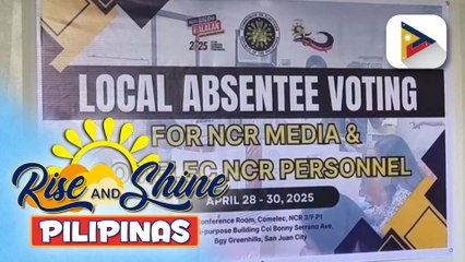 Local absentee voting, magsisimula ngayong araw
