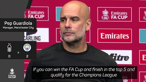FA Cup win won't make this season a success - Guardiola