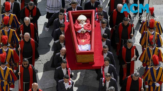 Crowds gather to bid final farewell to Pope Francis en route to basilica of Santa Maria Maggiore