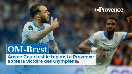 OM-Brest. Auteur d'un triplé, Amine Gouiri est le top de La Provence