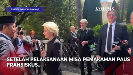 Momen Jokowi Bertemu Presiden FIFA, Setelah Pelaksanaan Misa di Vatikan