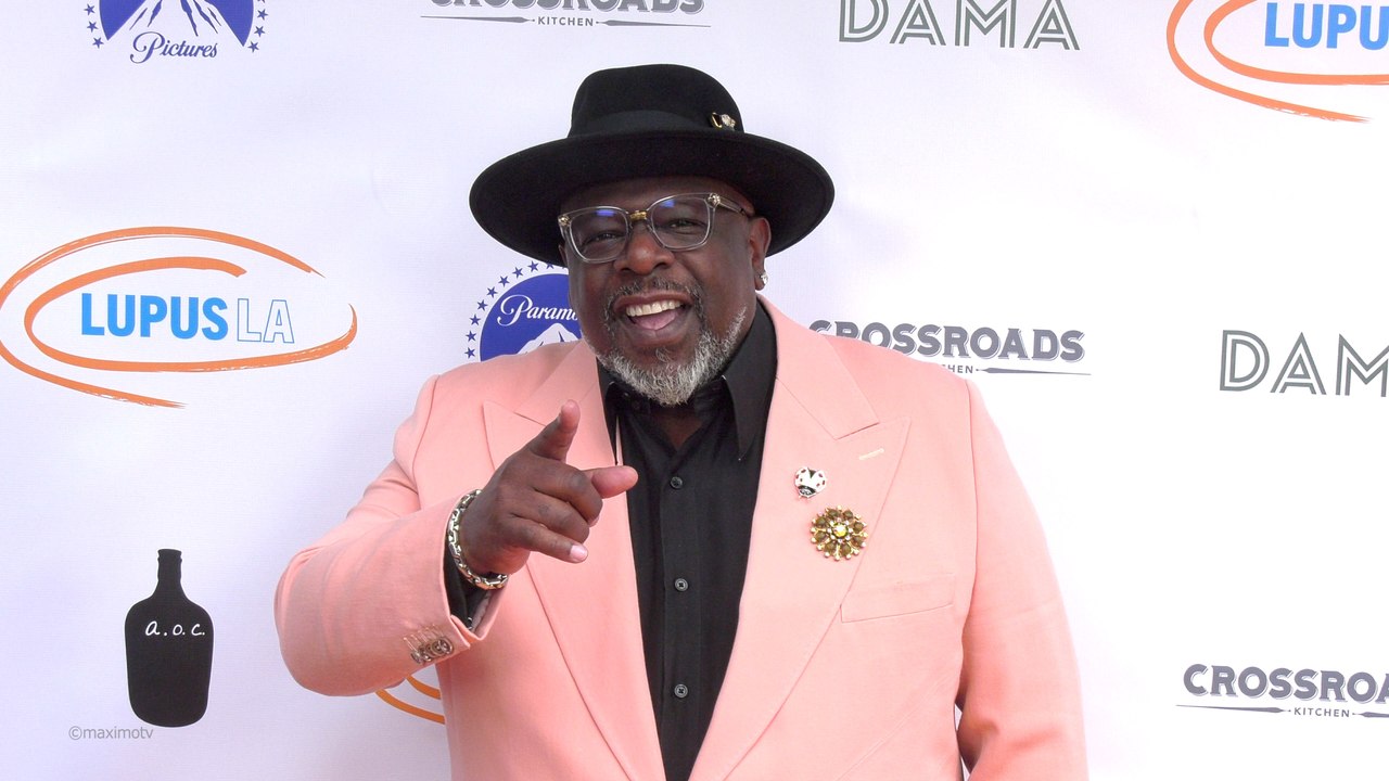 Cedric "The Entertainer" on the orange carpet for Lupus LA's 2025 "Cuisine for a Cause" fundraiser