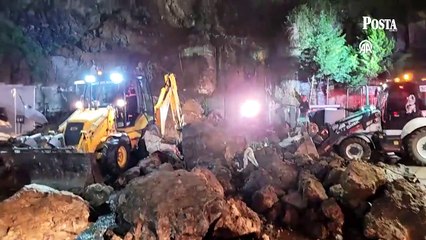 Samsun'da akaryakıt istasyonunda heyelan! Acı haber geldi: Baba ve iki çocuğu hayatını kaybetti