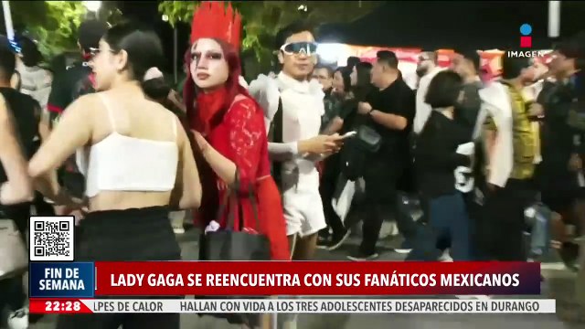 ¡Lady Gaga y sus Little Monsters celebran su regreso a la CDMX!