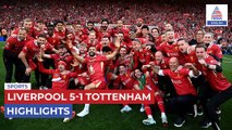 Liverpool 5-1 Tottenham Highlights | Reds Thrash Spurs to Win Second Premier League Title