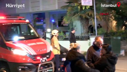 Kadıköy'de balkon çöktü, bina tedbiren boşaltıldı