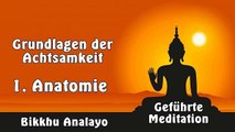 1. Anatomie (Grundlagen der Achtsamkeit) - Bikkhu Analayo, Geführte Meditation