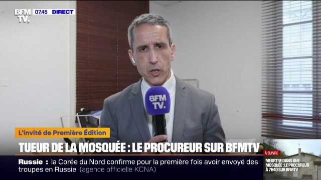 Meurtre dans une mosquée du Gard: Manifestement, (le suspect) a bénéficié de complicités pour quitter le territoire national , indique le procureur de la République d'Alès