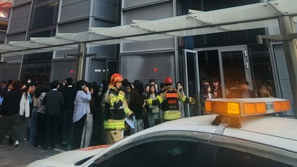 여의도 파크원 건물에서 불...5백 명 대피 / YTN