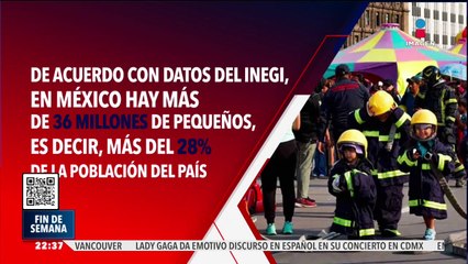 Festejan a niñas y niños en la CDMX con el Zocalito de las Infancias