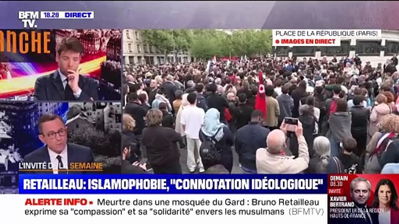 Regardez Bruno Retailleau sidéré hier soir en direct par une question de Benjamin Duhamel sur BFM TV : "Non, mais vous plaisantez ? Vous voulez rire ?"