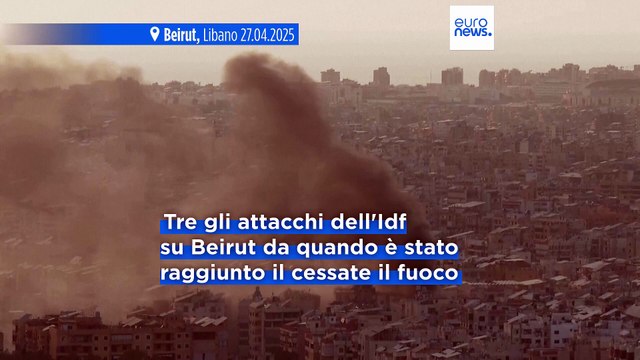 Libano, nuovo attacco aereo di Israele su Beirut: colpito deposito di armi di Hezbollah