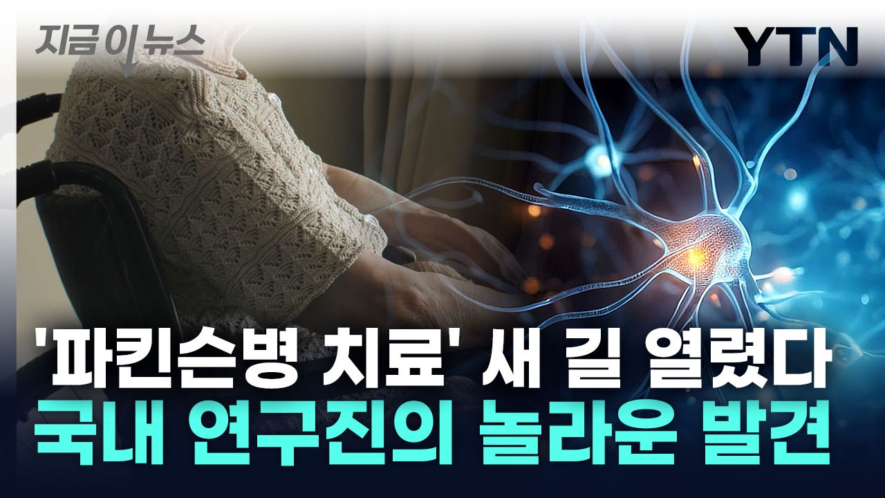 '파킨슨병 치료' 단서 세계 최초 발견...국내 연구진 또 일냈다 [지금이뉴스] / YTN