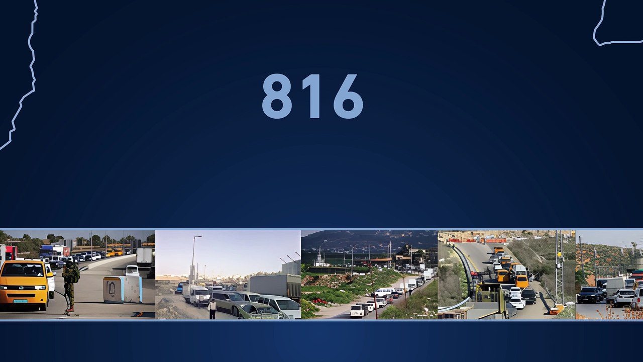 التنقل والسفر في فلسطين يمثل النموذج الأكثر تعقيداً على مستوى العالم