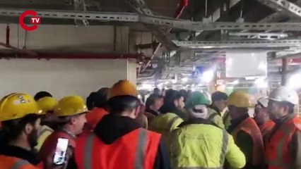 Limak sözünde durmayınca işçiler direnişe geçti