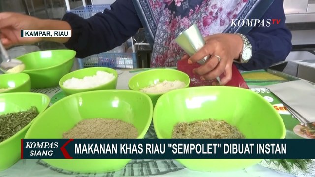 Sempolet Instan dari Riau, Inovasi Kuliner Berbahan Sagu yang Tahan hingga Enam Bulan