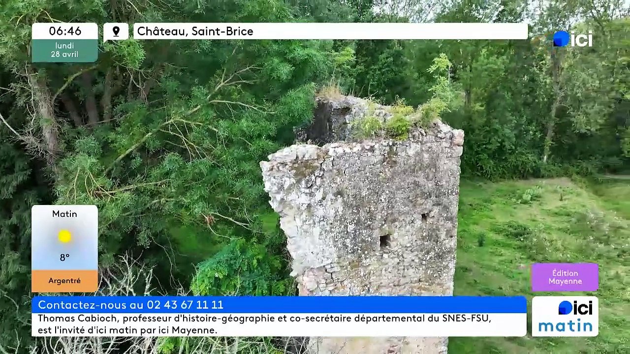 28/04/2025 - ici matin par ici Mayenne en vidéo