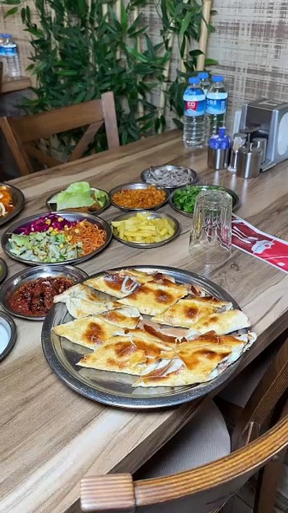 Çıtır çıtır kavurmalı pide🔥