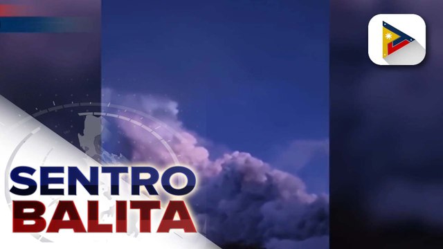 Bulkang Bulusan, itinaas na sa Alert Level 1 matapos ang phreatic explosion kaninang madaling araw; ilang lugar sa Sorsogon, apektado ng ashfall