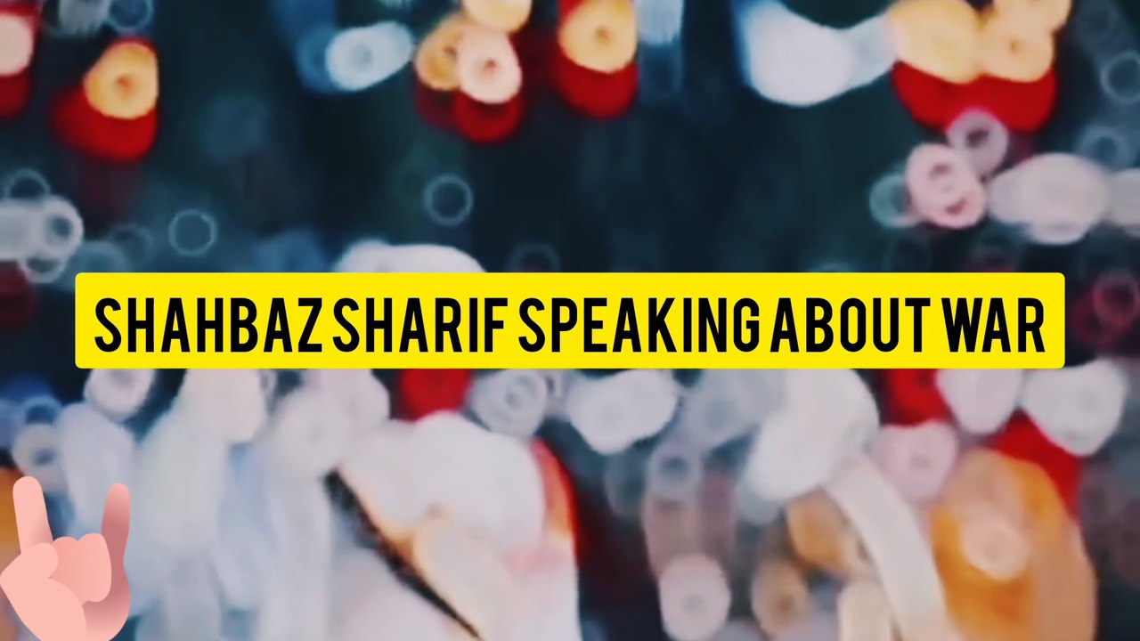 Shahbaz Sharif talking about war | clash between India and Pakistan | Pakistan's invitation to India