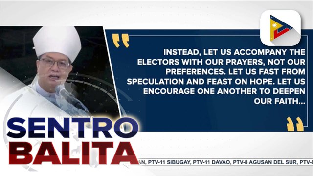 Cardinal David, nanawagan sa mga kababayan nating katoliko na ipagdasal ang College of Cardinals sa pagpili ng susunod na Santo Papa