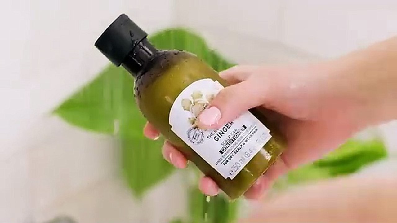 Our 3-Step Scalp Care Routine with Ginger Shampoo