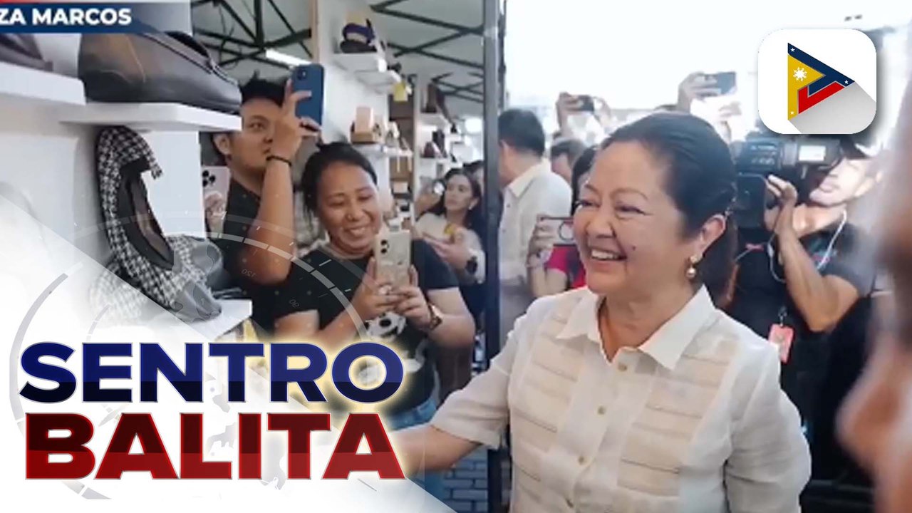 FL Liza Marcos, nagpaabot ng matibay na suporta sa pagpapalakas sa local at shoe industry ng Marikina City; Unang Ginang, proud na dinala ang kanyang bag na gawa sa Marikina sa kanyang biyahe sa Roma