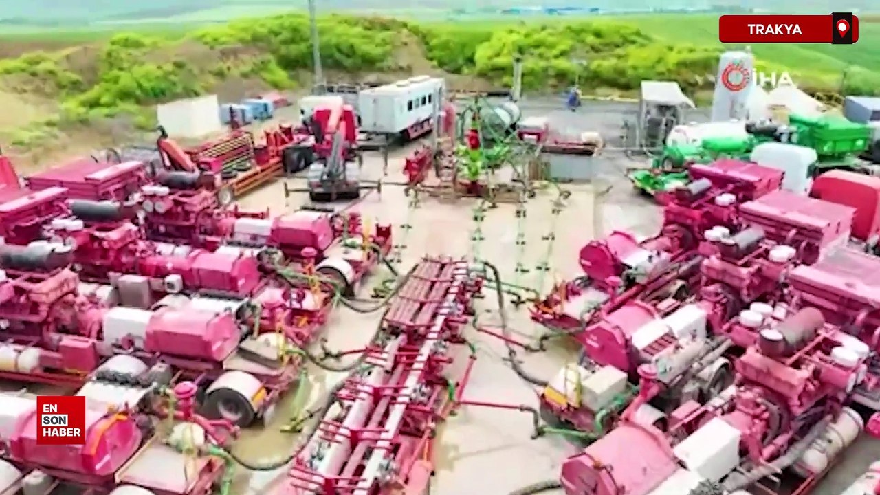 Trakya'nın altı doğal gaz kaynıyor: Kaya gazı hedefi büyüyor