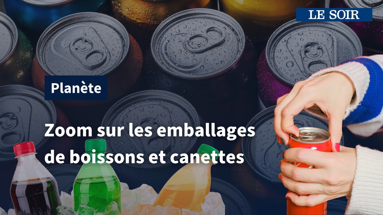 Déchets: zoom sur le recyclage des emballages de bouteilles et de canettes