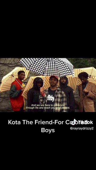 Kota the friend- "For Colored Boys" (Lyrics Video)