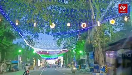 জগন্নাথের থিমে চন্দননগরের আলোয় সেজেছে মন্দির চত্বর, ভিড় বাড়ছে দিঘায়