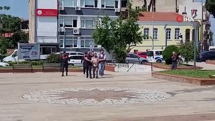 Aydın’da tüfekli cinayetin zanlısı adliyeye sevk edildi