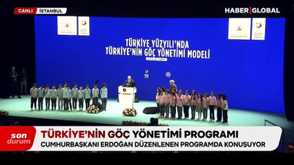 Cumhurbaşkanı Erdoğan, Türkiye'deki göçmen sayısını açıkladı