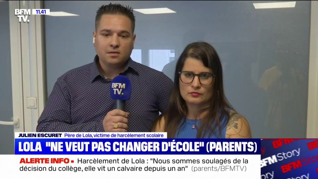 On a une fille éteinte : les parents de Lola, collégienne de 13 ans victime de harcèlement, expliquent que la jeune fille va très mal
