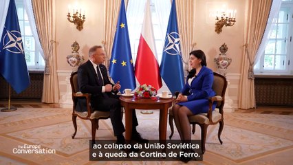 A NATO tem de mostrar força, mas só os EUA podem travar Putin, diz Duda