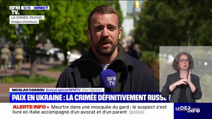 La Crimée occupée par la Russie au cœur des négociations sur l'Ukraine