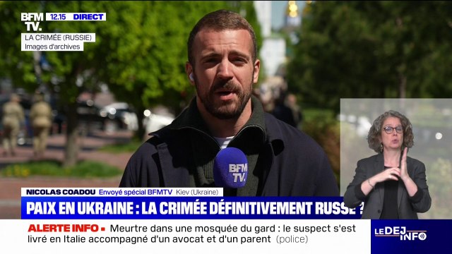 La Crimée occupée par la Russie au cœur des négociations sur l'Ukraine