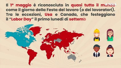 Perche' il Primo maggio si celebra la Festa del lavoro