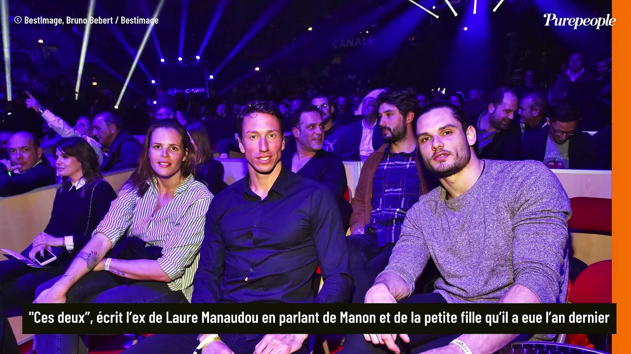 Laure Manaudou : Après sa première apparition à la télé à visage découvert, sa fille Manon profite d'un doux moment avec son père et sa petite soeur