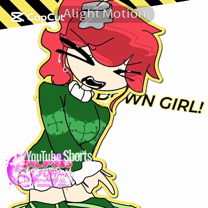 __DOWN GIRL! (some flower ornament)__ #ifyoustealistealback #art #edit #dandysworld #drawing #freaky