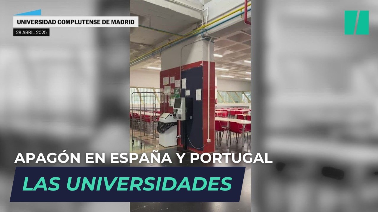 Las universidades son otras de las infraestructuras afectadas por el apagón masivo.