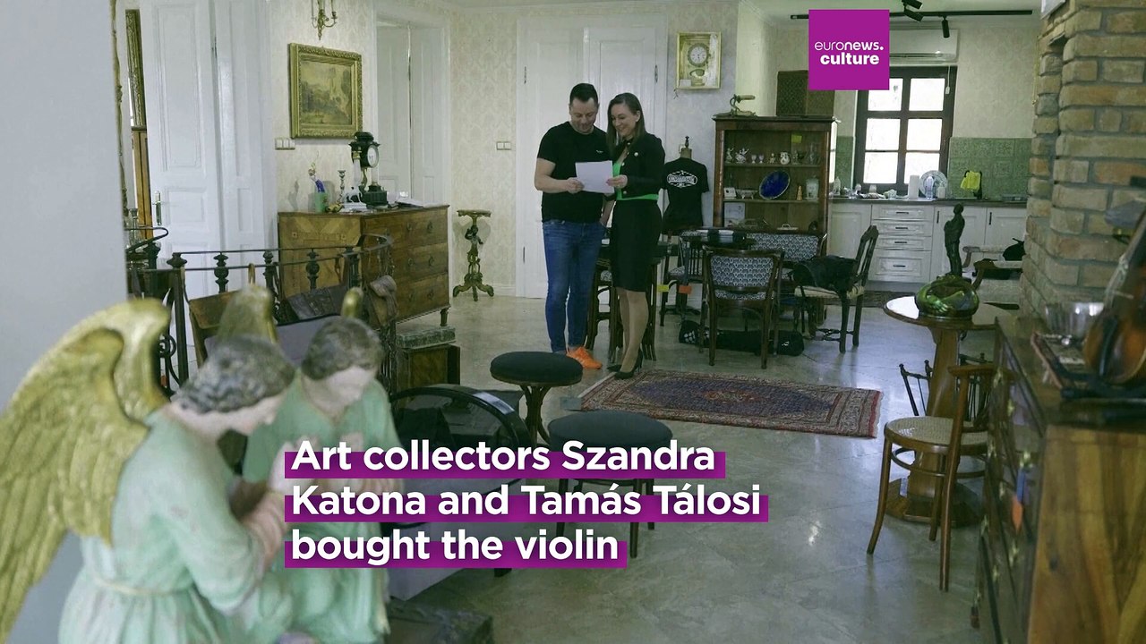 'Violin of hope': Secret note hidden in Dachau-built musical instrument found after 80 years