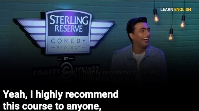 Stand up comedy with subtitles| Learn English with stand up comedy| Entertaining speech