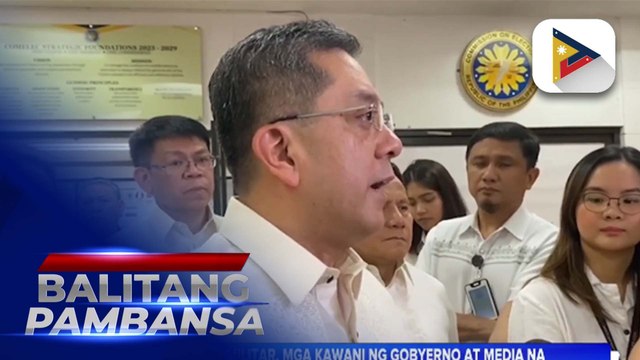 Pulis, militar, mga kawani ng gobyerno, at media na rehistrado sa local absentee voting, nagsimula nang bumoto