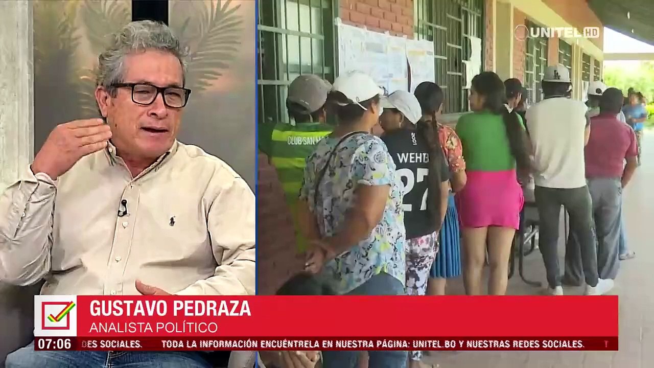 El relato de Tuto está “anclado en el pasado” y debe ser más “realista” con sus propuestas, señala analista Pedraza