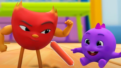 The Sausage Run | Fun Cartoon Videos for Kids by Kids Channel