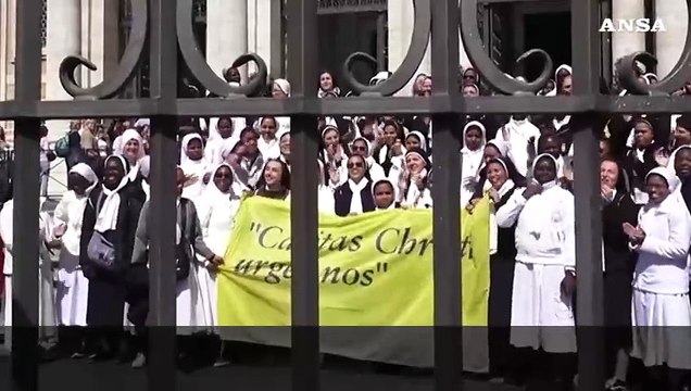 Santa Maria Maggiore, le suore di Rocca di Papa cantano per papa Francesco