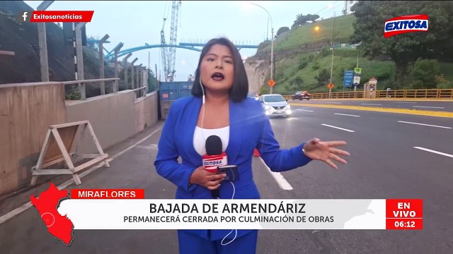 Bajada de Armendáriz cerrará desde hoy por obras del Corredor Turístico Miraflores-Barranco: Conoce las rutas alternas