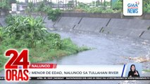 2 menor de edad, nalunod sa Tullahan River | 24 Oras