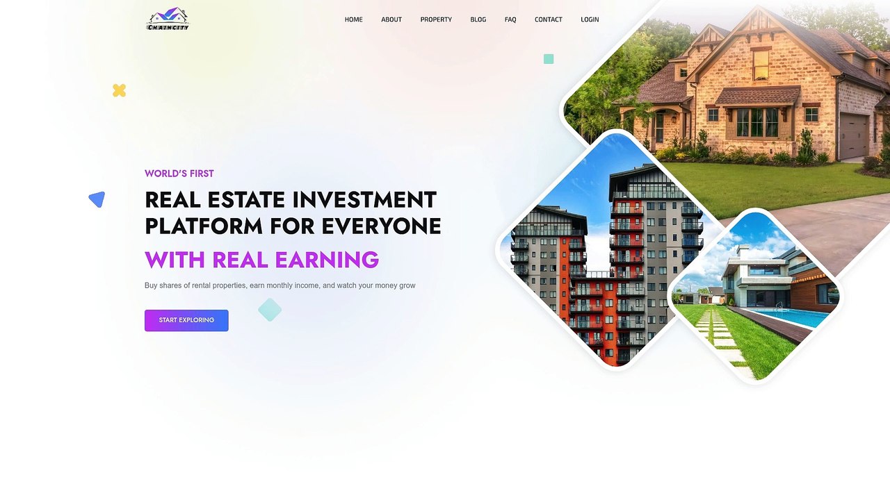 Download Free ChainCity - Real Estate Investment Platform